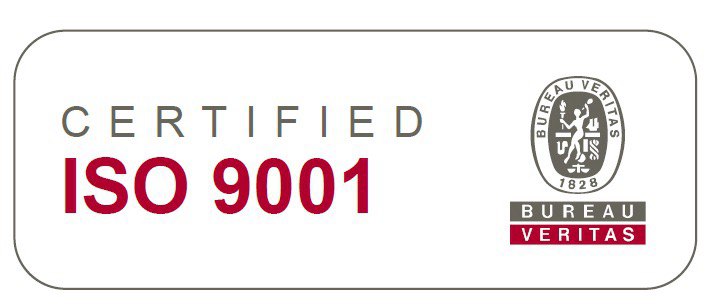 Bureau Veritas Certified ISO 9001